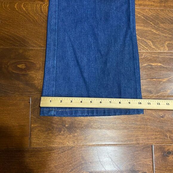 Sedgefield Vintage 70s Outdoors Boot Cut Dark Denim Jeans Men's Size 38W x 32L - Picture 10 of 10